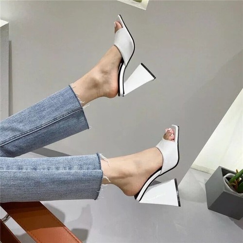 Sandali sabot ciabatte tacco - sandali,