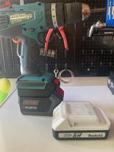 Adattatore batteria wurth - adattatore,