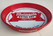 Vintage Modernariato Vassoio Birra Rheingold
