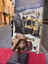 Maschera pulcinella statuetta - maschera,