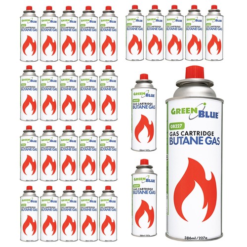 28x cartuccia gas - di, butano