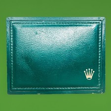 ROLEX scatola vuota e libretto vintage verde fine anni 80 (solo scatola) spedizione gratuita!
