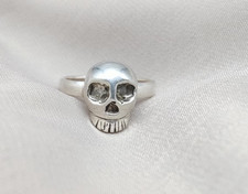 Anello Teschio 925 Argento