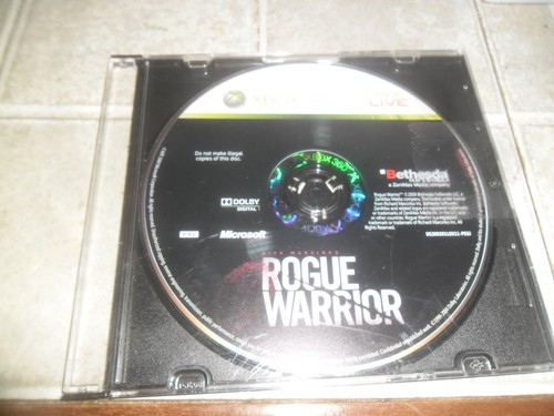 Xbox 360 rogue warrior - rogue,