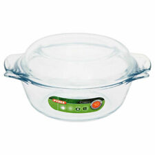 CASSERUOLA CON COPERCHIO VETRO DA FUOCO CM.32x27x10H BOROSILICATO PYREX 5 2024