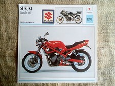 Scheda moto Suzuki Bandit 400 - anno 1991
