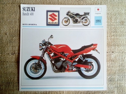 Scheda moto suzuki - moto, 400