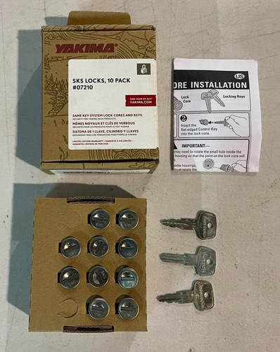 Yakima sks lock cores - sks,