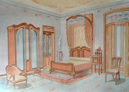 Estampe originale chambre - estampe,