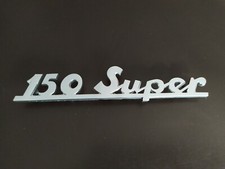 TARGHETTA SCRITTA STEMMA VESPA