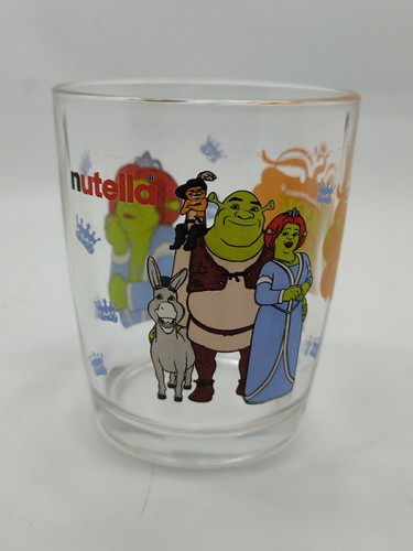 Bicchiere nutella shrek terzo - nutella,