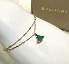 Bracciale Bulgari 18k malachite oro rosa 18 carati SM 358354H071802 148576839