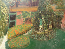 Dipinto ad olio francese XIX