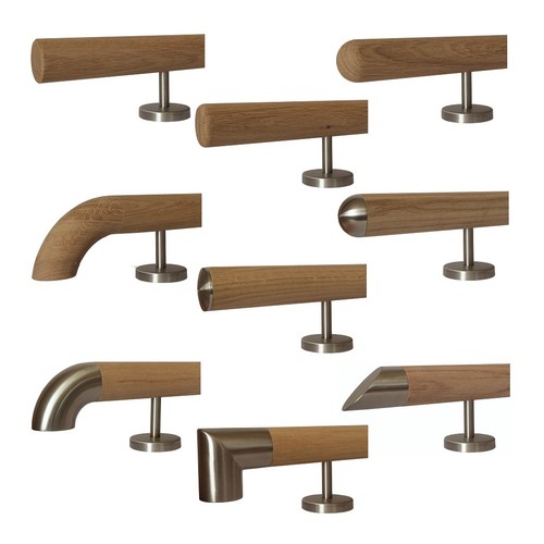 Corrimano ringhiera rovere - , non