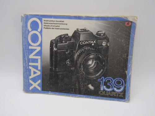 Contax 139 quartz manuale - contax,