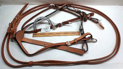 Headstall reins collare - -,