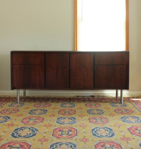 Mid century walnut - walnut, executive