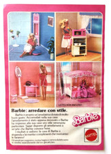 Pubblicita' Barbie Mattel Arredamento Advertising Originale 1986 (T3)