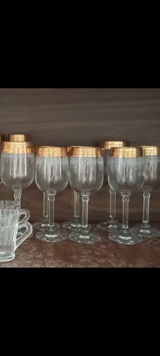 Bicchieri vintage cristallo - vintage,