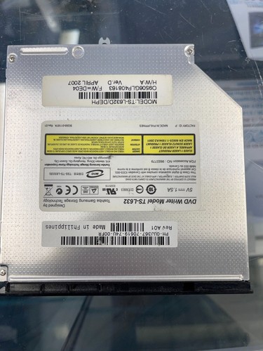 Lecteur graveur dvd l632 - cd,