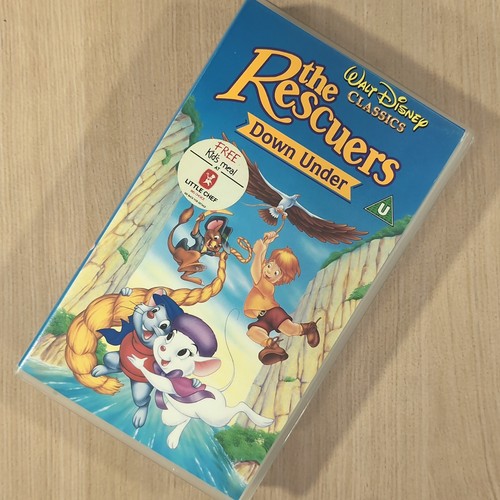 Vhs the rescuers down - vhs, under