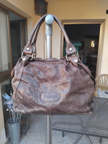Borsa donna vera pelle nero - borsa,