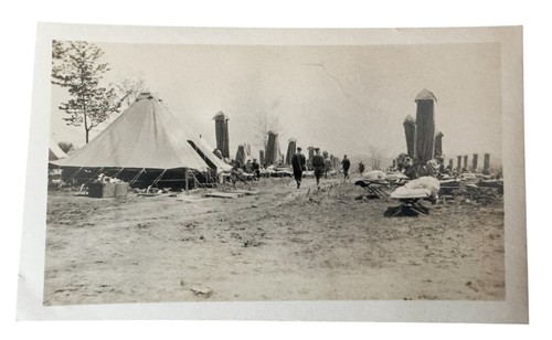 Foto epoca ww1 campo ospedale - campo,