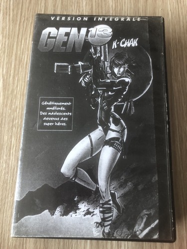 Cassette vidéo vhs - film, gen13