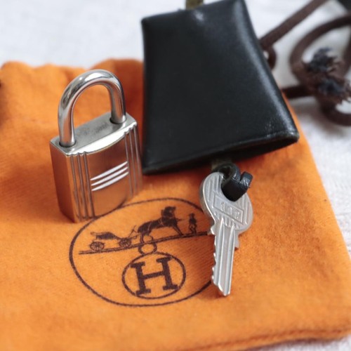 Hermes silver cadena lucchetto - silver,