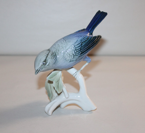 Figurine oiseau tangara bleu - oiseau,