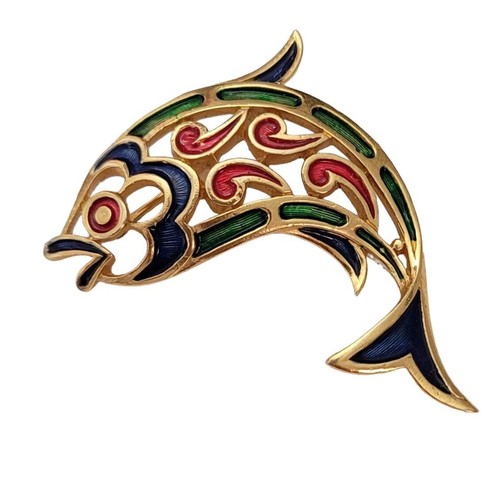 Trifari orient spilla - trifari,