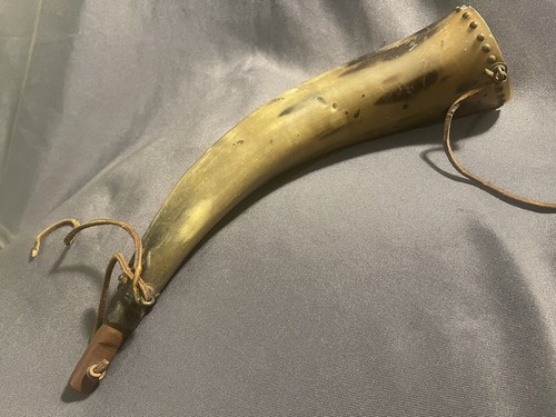 Antico corno toro moschetto - di,