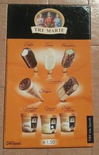 Cartellone Pubblicitario Gelati Tre Marie