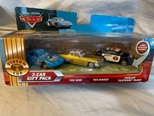 Disney Pixar Cars Dinoco confezione regalo 3 auto The King Tex Dinoco Marlon Mckay Mattel