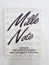 ​Mille Note – Canzoni con Testi e Accordi per Chitarra e Tastiera libro
