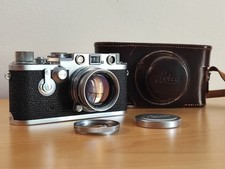 AS NEW Leica IIIF 728153 con obiettivo Summicron 50mm f2 Leica iii f