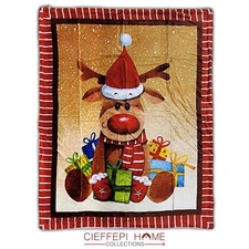 PLAID NATALE ecopelliccia