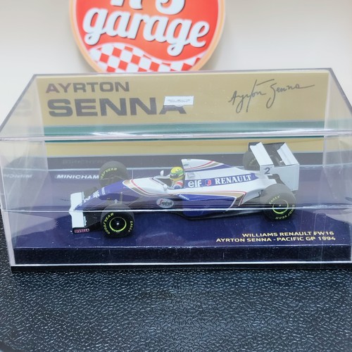 Minichamps ayrton senna - 1/43,