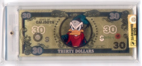 Banconota pikappa disney - banconota, pk