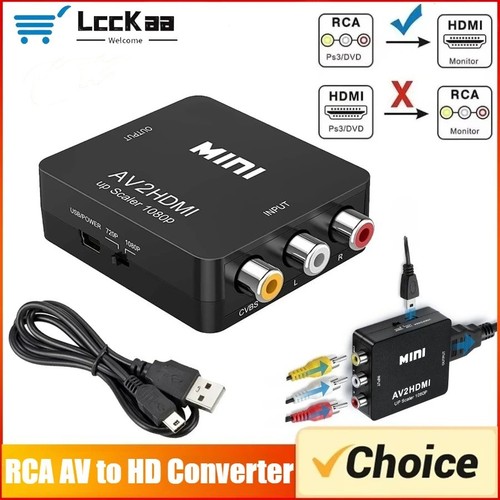 Convertitore rca hdmi - rca,
