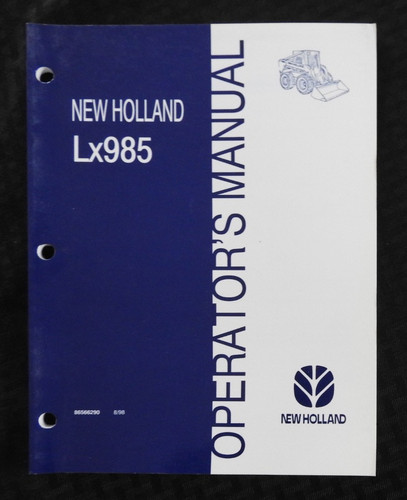 Manuale operativo originale - manuale,