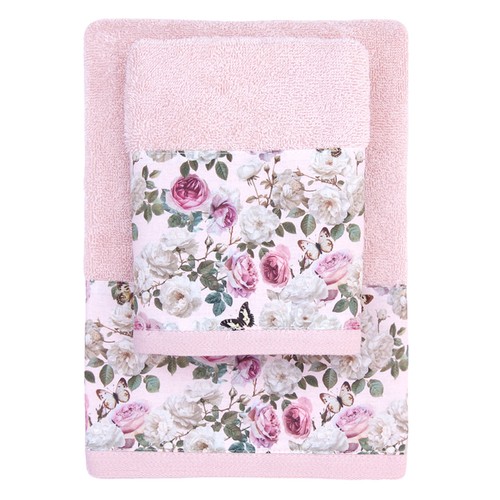 Set asciugamani peonia - asciugamani, di