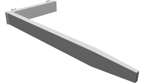 Forche lunghe per carrello - lunghe,