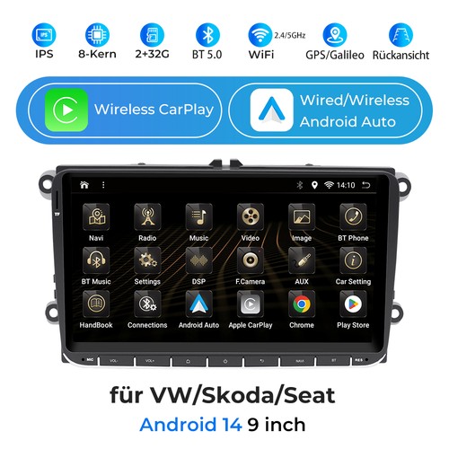 Gps android14 carplay dab rds - carplay,
