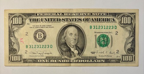 Banconota 100 dollari 1990