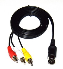 Cable AV Atari 800/800XL/1200XL/65XE/130XE SECAM 1.5m neuf