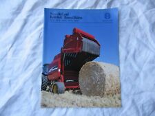 New Holland BR730 BR740 BR750 BR770 BR780 brochure rotopressa 
