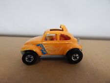 Hot Wheels Vintage 1983 Arancione Volkswagen VW Bug Dune Buggy Auto Metallo Mattel