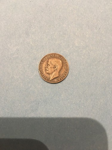 Moneta centesimi lire 1934 - moneta,