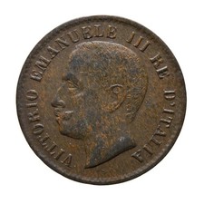 1 centesimo 1908 Valore - Roma - Vittorio Emanuele III - Regno d'Italia - qBB/BB